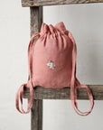 Unicorn Linen Backpack