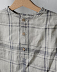 Cottage Festive Long Sleeve Button Linen Shirt