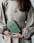 Natural Polka Dot Festive Tokyo Linen Blouse