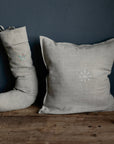 Natural Christmas Linen Pillowcase