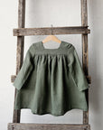 Sage Classic Linen Dress