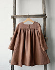 Caramel Classic Linen Dress
