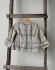 Cottage Festive Long Sleeve Button Linen Shirt