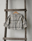 Cottage Festive Long Sleeve Button Linen Shirt