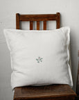 White Christmas Linen Pillowcase