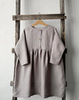 Lavender Anemone Linen Dress