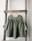 Sage Classic Linen Dress