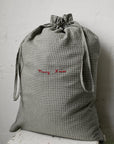 Merry Xmas Pouch Linen Bag