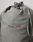 Merry Xmas Pouch Linen Bag