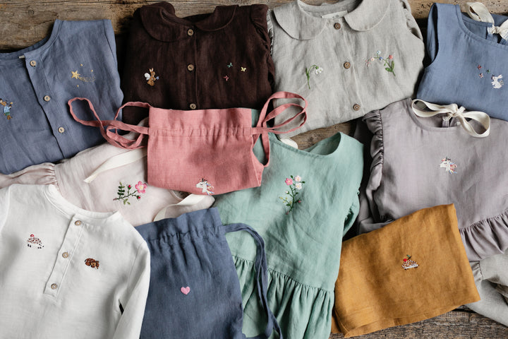 SS23 embroidery | allthebeautifullinen