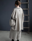 Natural Long Linen Shirt