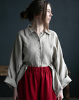 Natural Osaka Linen Shirt