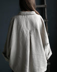 Natural Osaka Linen Shirt