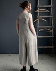 Natural Linen Overalls