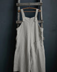 Natural Linen Overalls