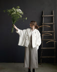 White Tokyo Linen Jacket