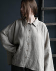 Natural Osaka Linen Shirt