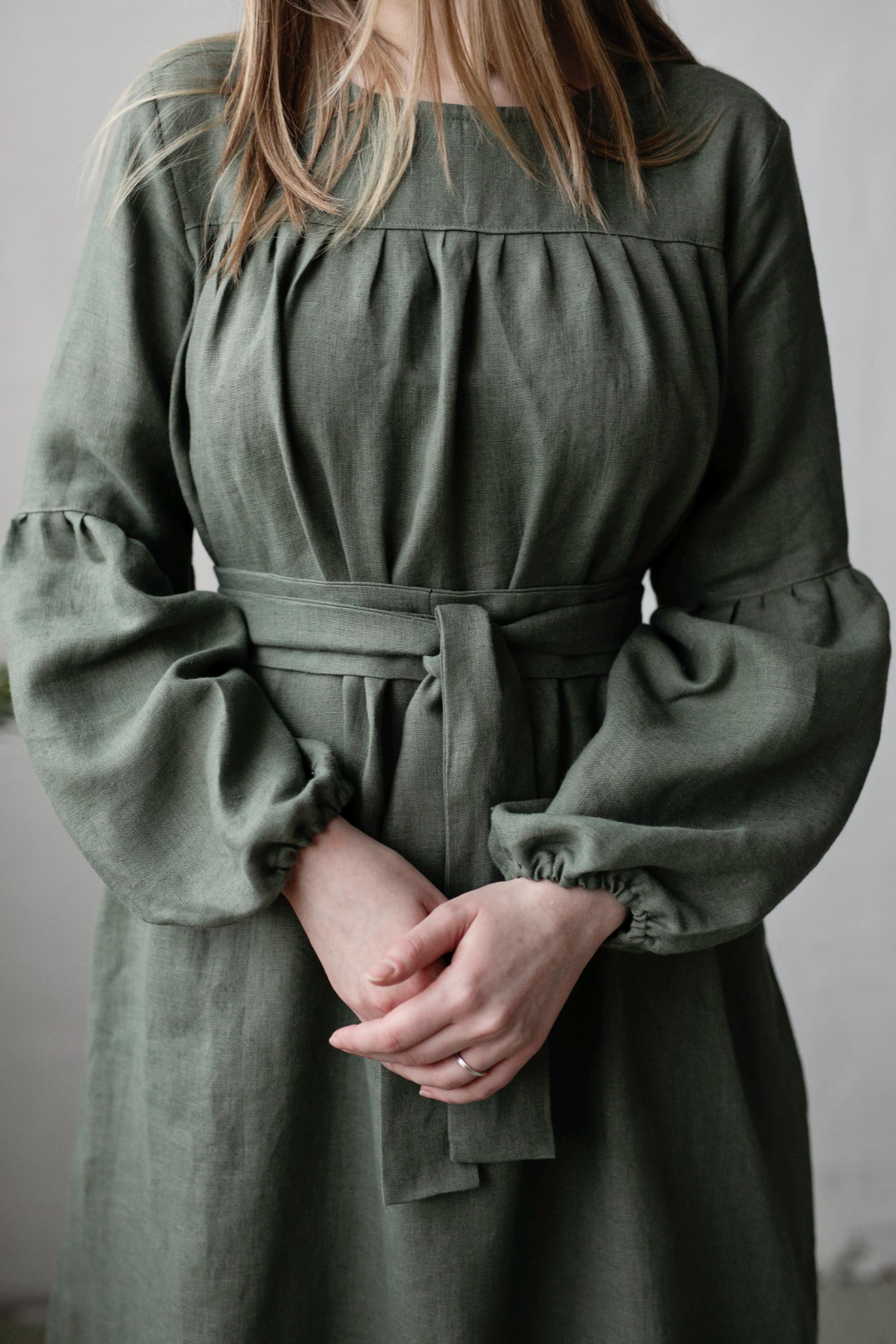 Women Linen Dresses allthebeautifullinen Women Linen Dresses allthebeautifullinen