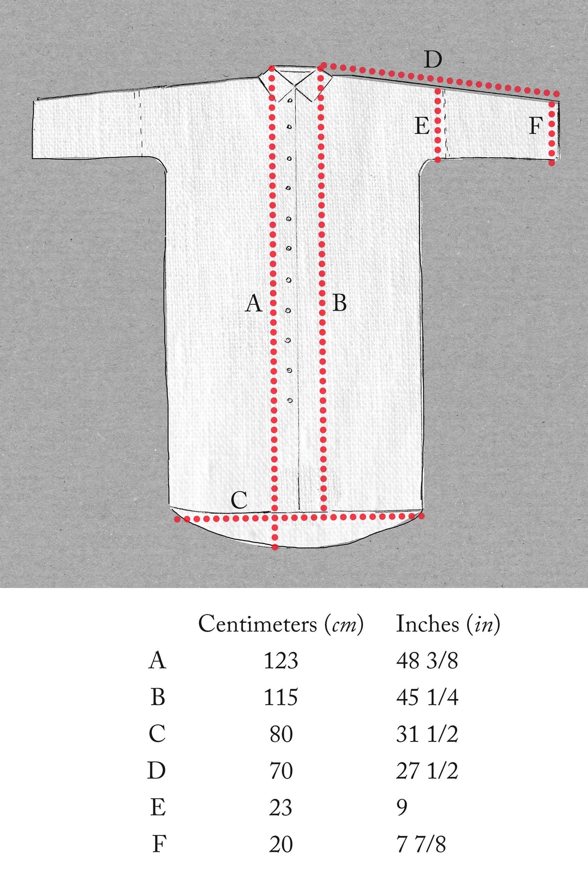 Natural Linen Shirt Dress