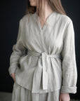 Natural Kyoto Linen Jacket