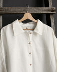White Osaka Linen Shirt