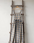 Beach Festive Cottage Linen Dress, Size XL (STOCK)