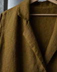 Amber Jane Austen Linen Coat, Size S (STOCK)