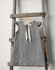 Grey gingham Fairy Linen Dress