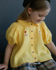 Yellow Candy Linen Shirt