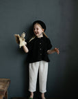 Black Candy Linen Shirt