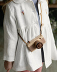 White Ruffle Linen Coat