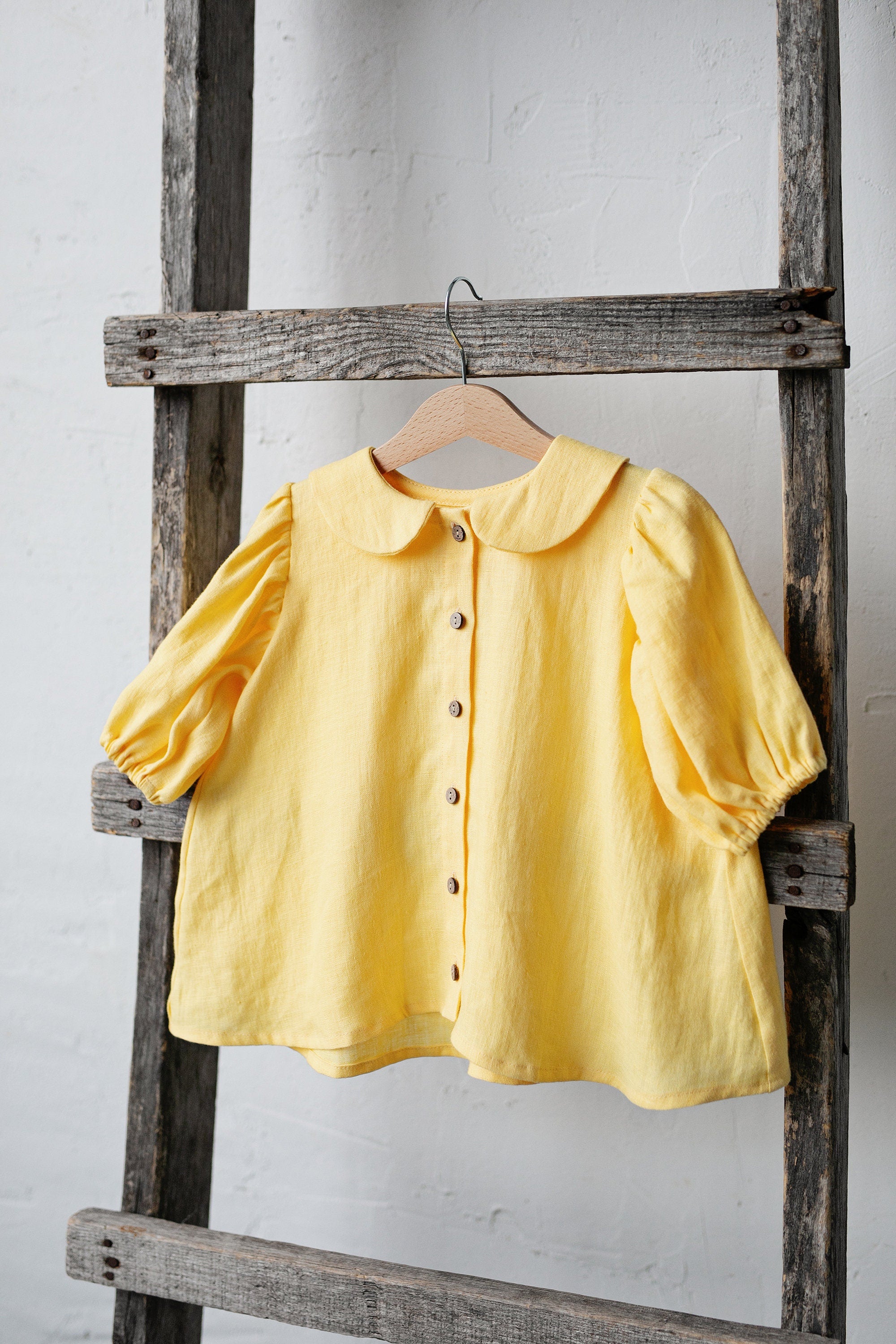 Yellow Candy Linen Shirt