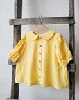 Yellow Candy Linen Shirt