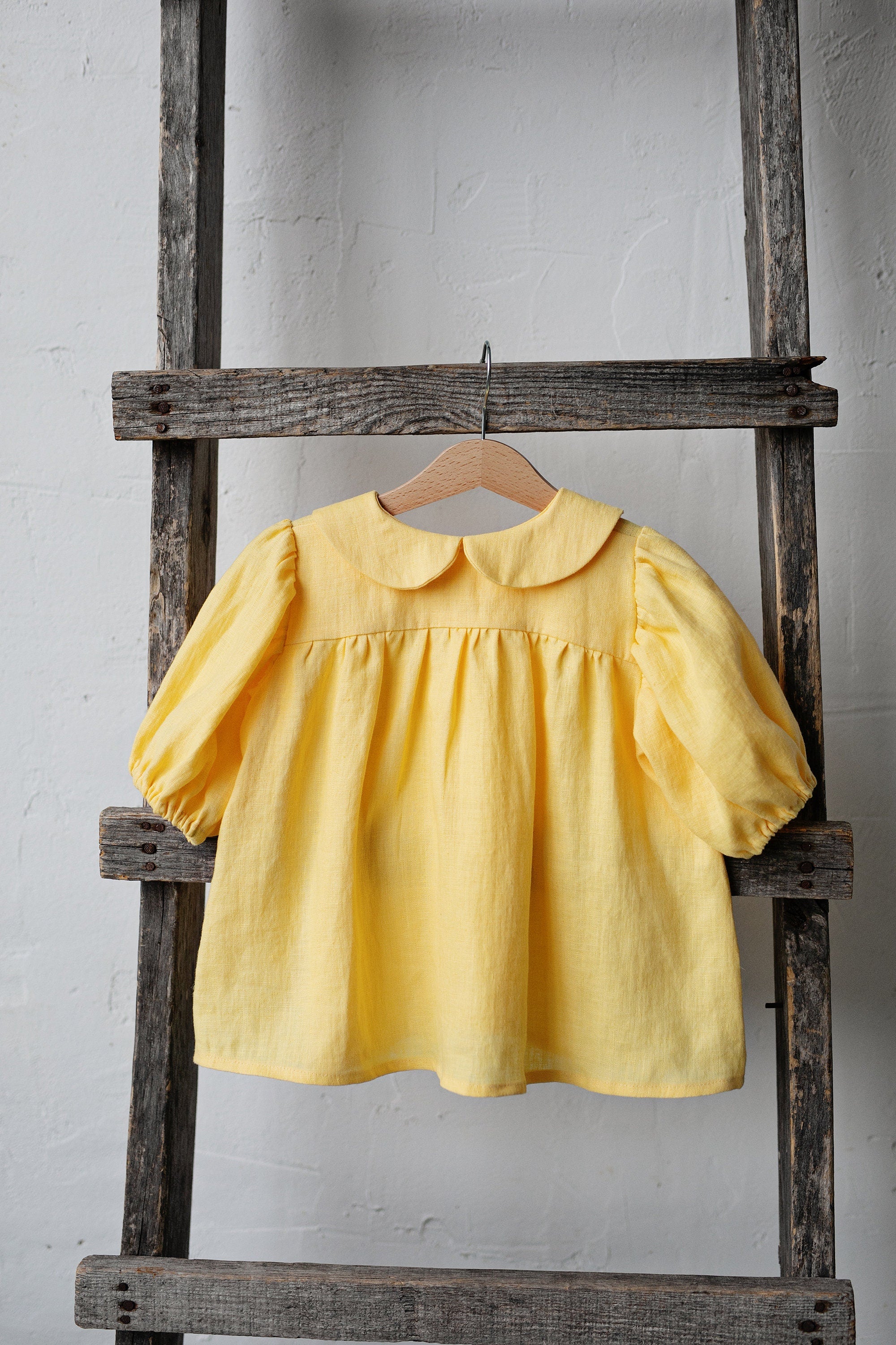 Yellow Candy Linen Shirt