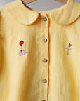 Yellow Candy Linen Shirt