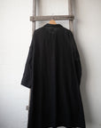 Black Classic Linen Coat