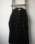 Black Classic Linen Coat