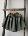 Sage Midi Linen Skirt