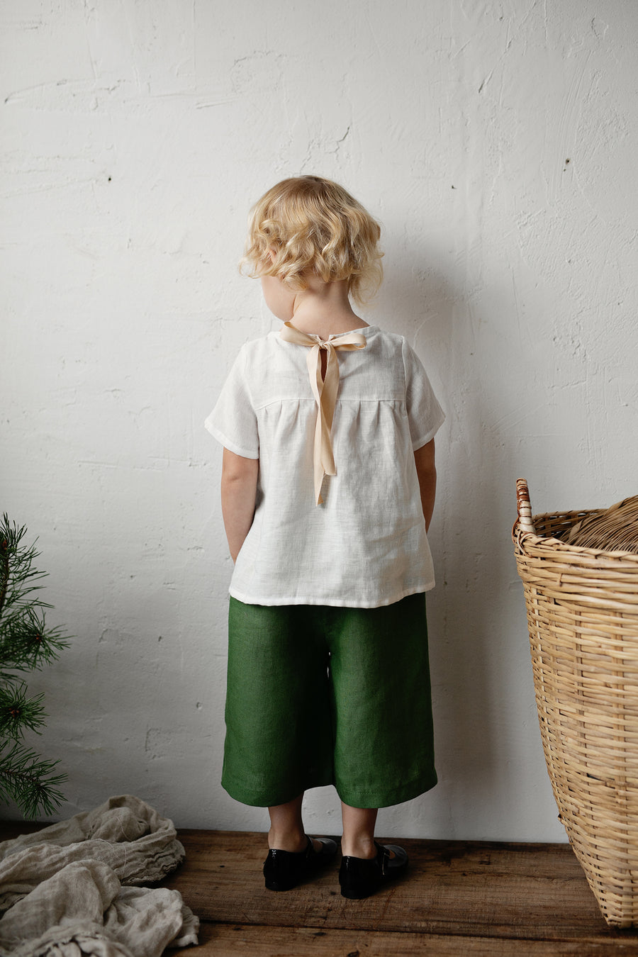 Apple Green Short Culottes