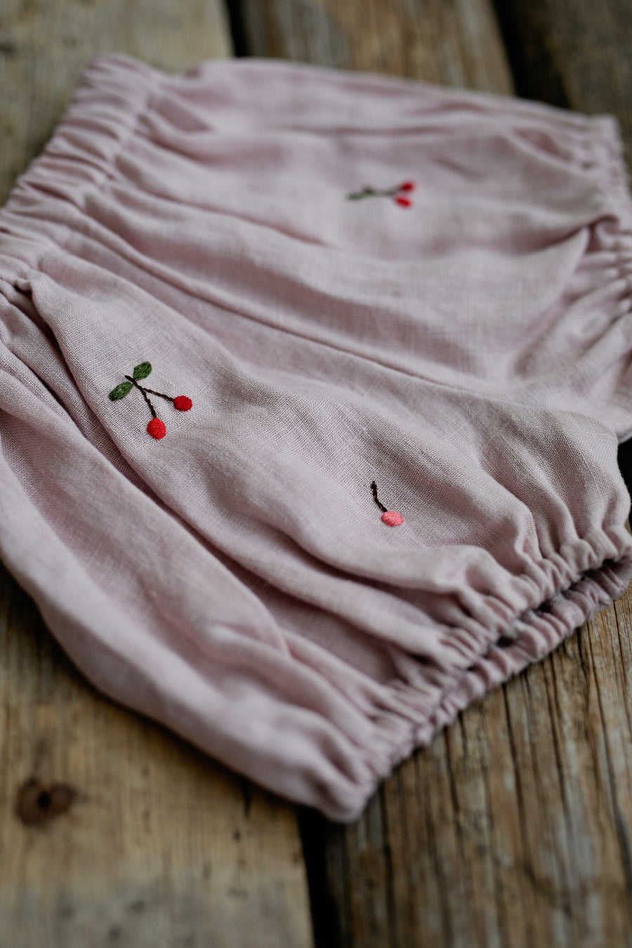 Baby Pink Exclusive Cherry Bloomers