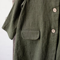 Moss Green Long Coat