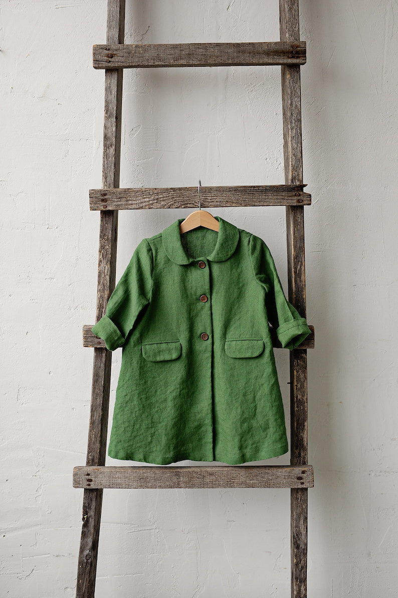 Apple Green Long Coat