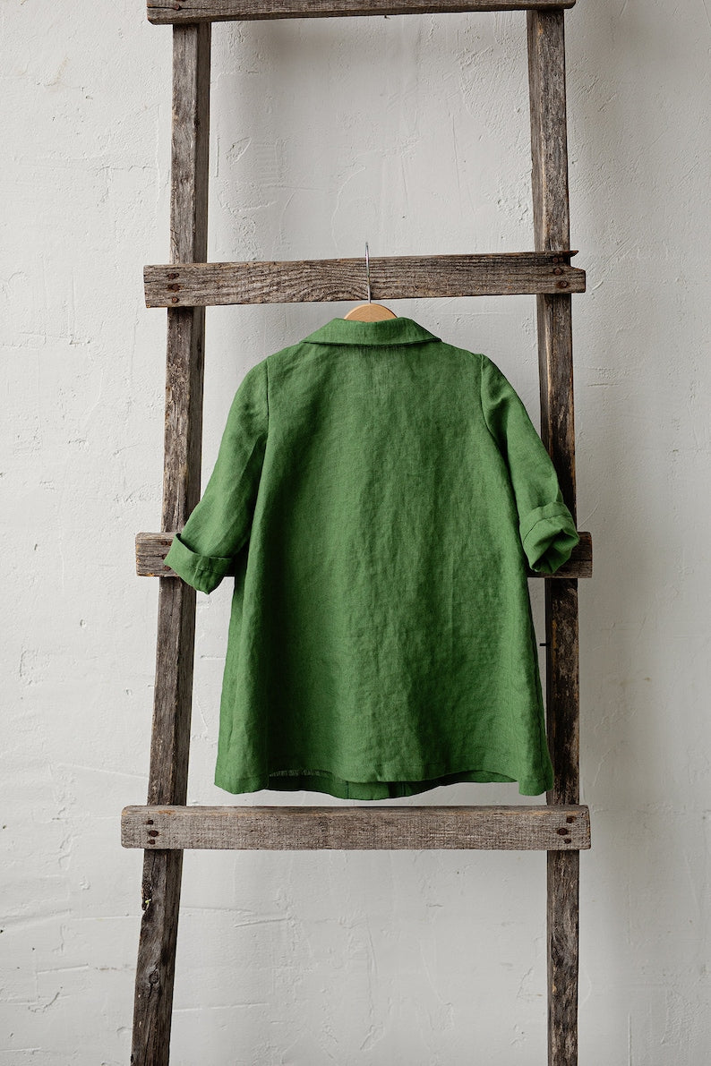 Apple Green Long Coat