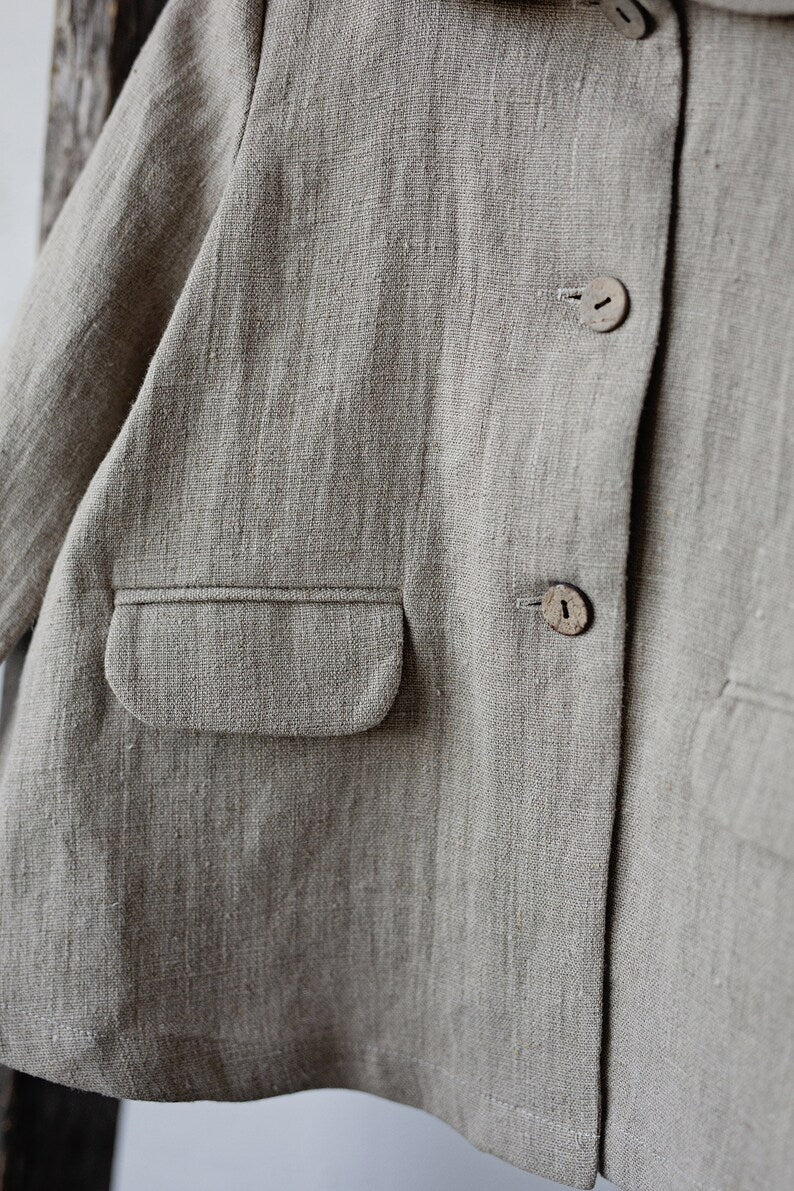 Natural Midi Coat