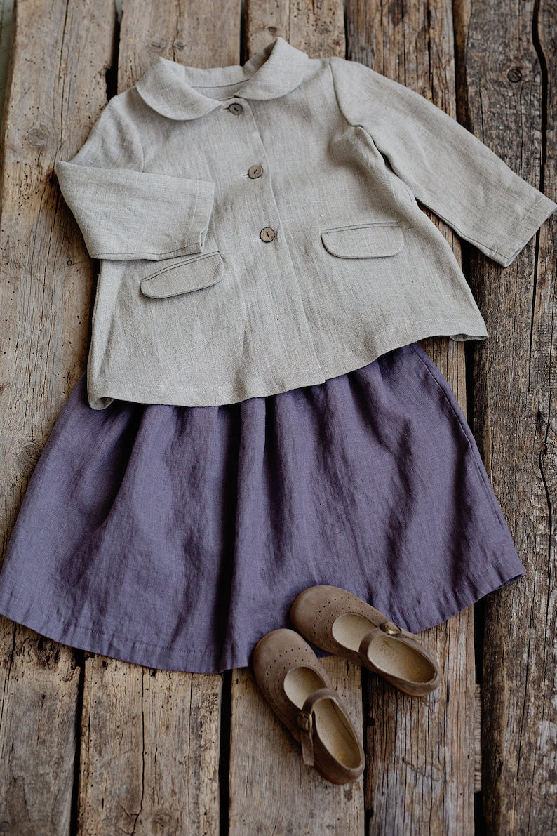 Natural Midi Coat