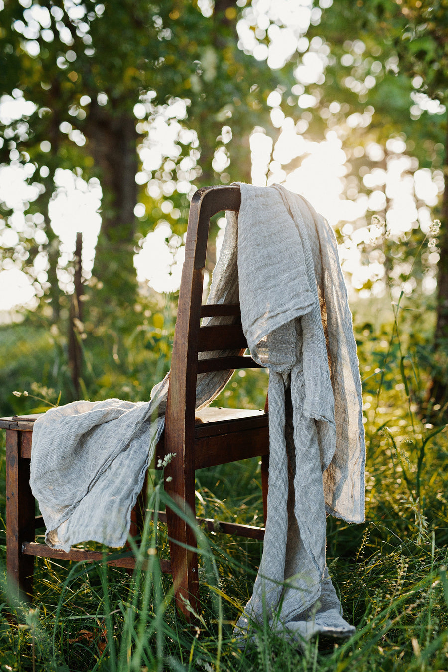 Natural Transparent Tablecloth