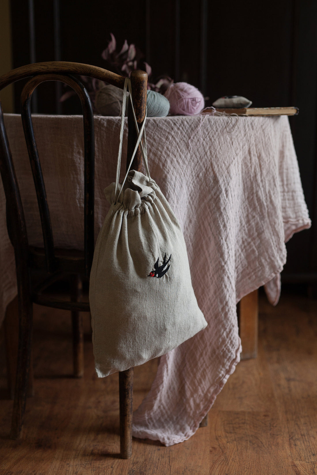 Pastel Pink Transparent Tablecloth