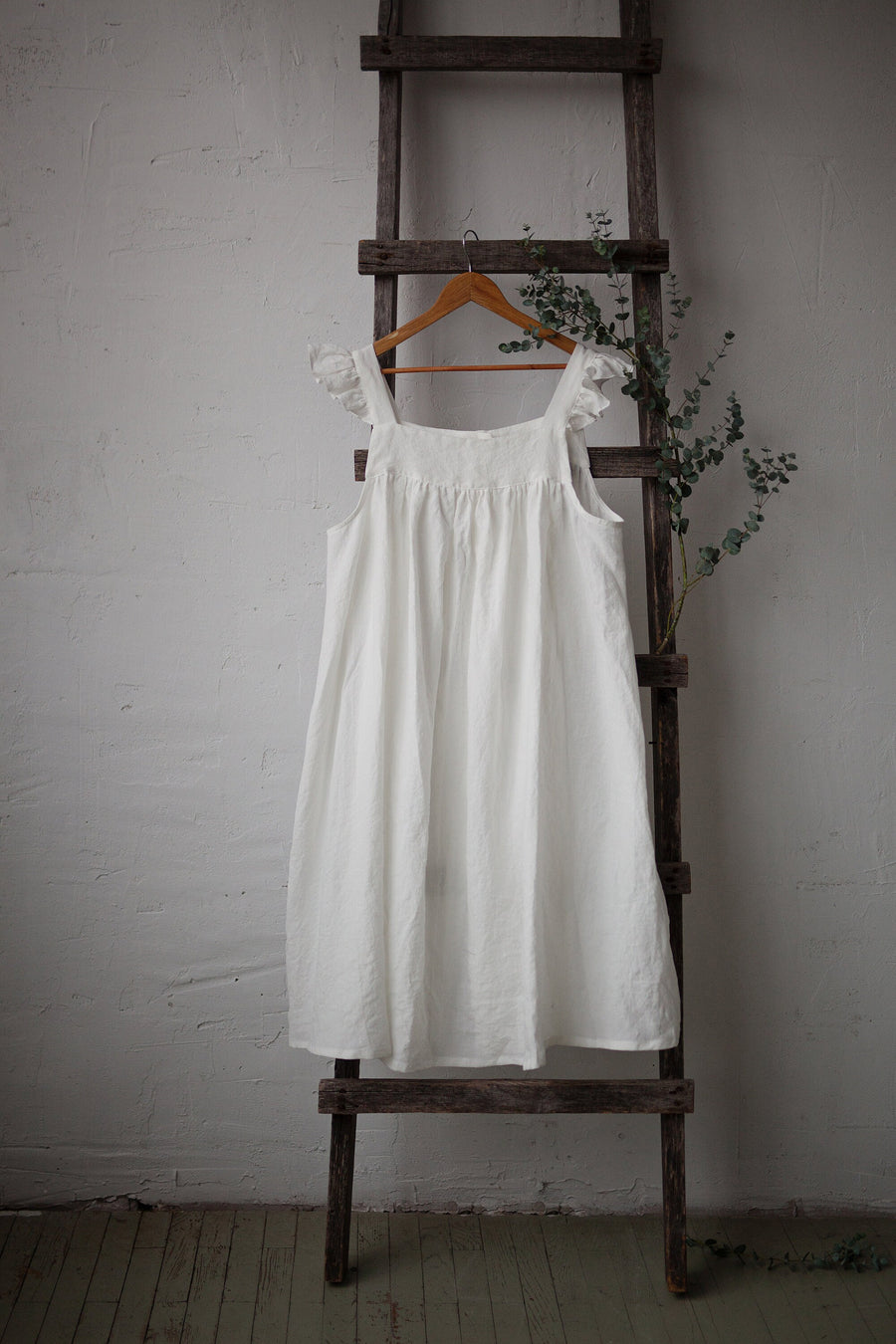 White Prairie Dress