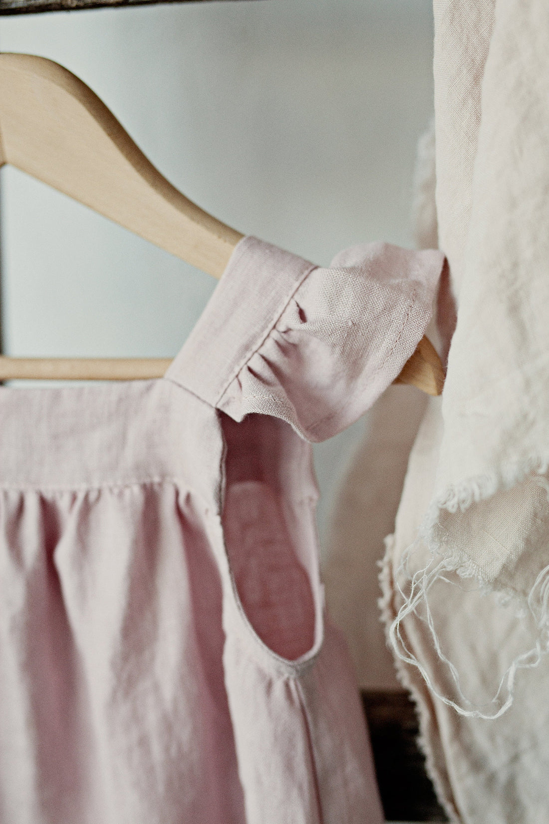 Baby Pink Pinafore Dress