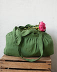 Apple Green Sunday Linen Bag